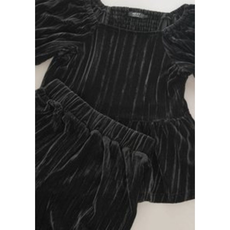 Next SET – Stoffhose – black/schwarz