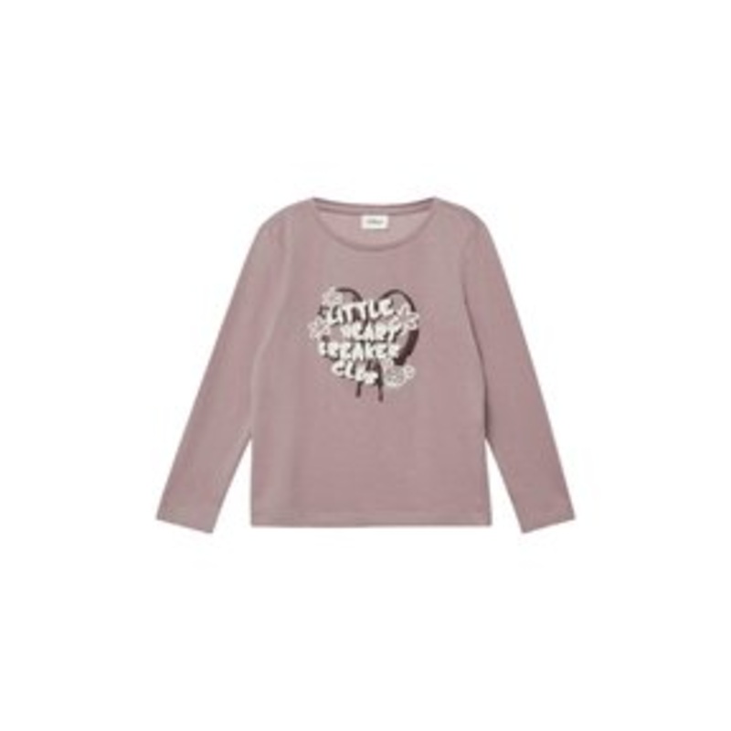 s.Oliver Langarmshirt – zartrosa/pink