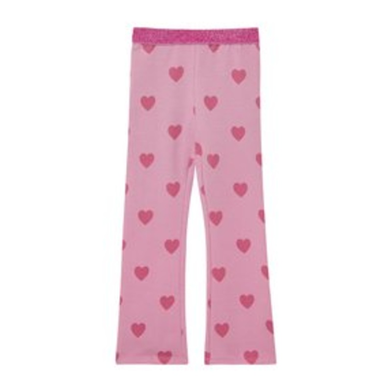 s.Oliver MIT GLITZERBUND UND PRINT – Leggings – Hosen – zartrosa/rosa