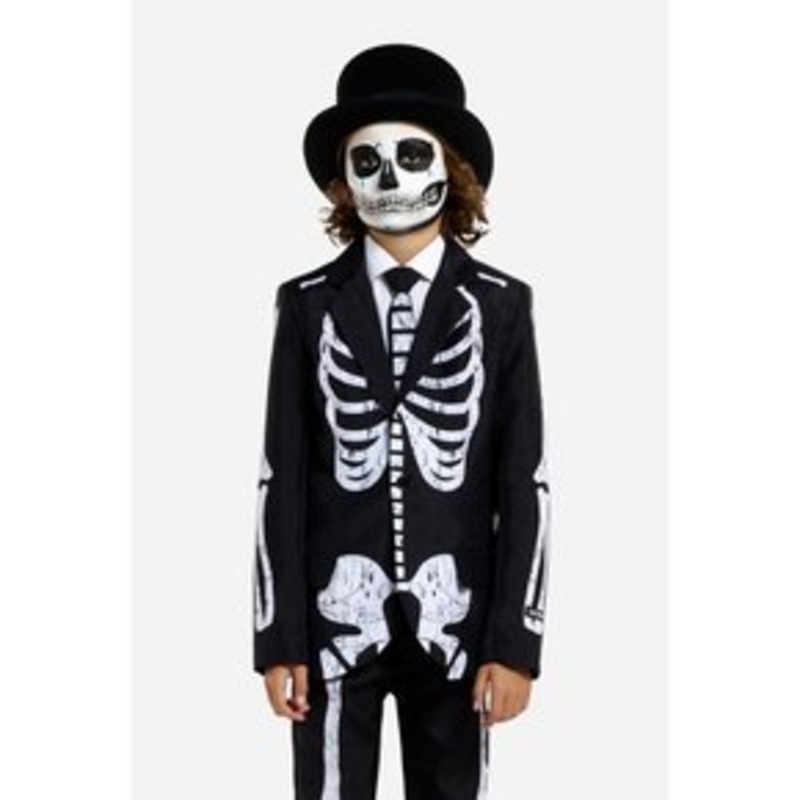 Suitmeister SKELETON GRUNGE SET – Anzug – black/schwarz