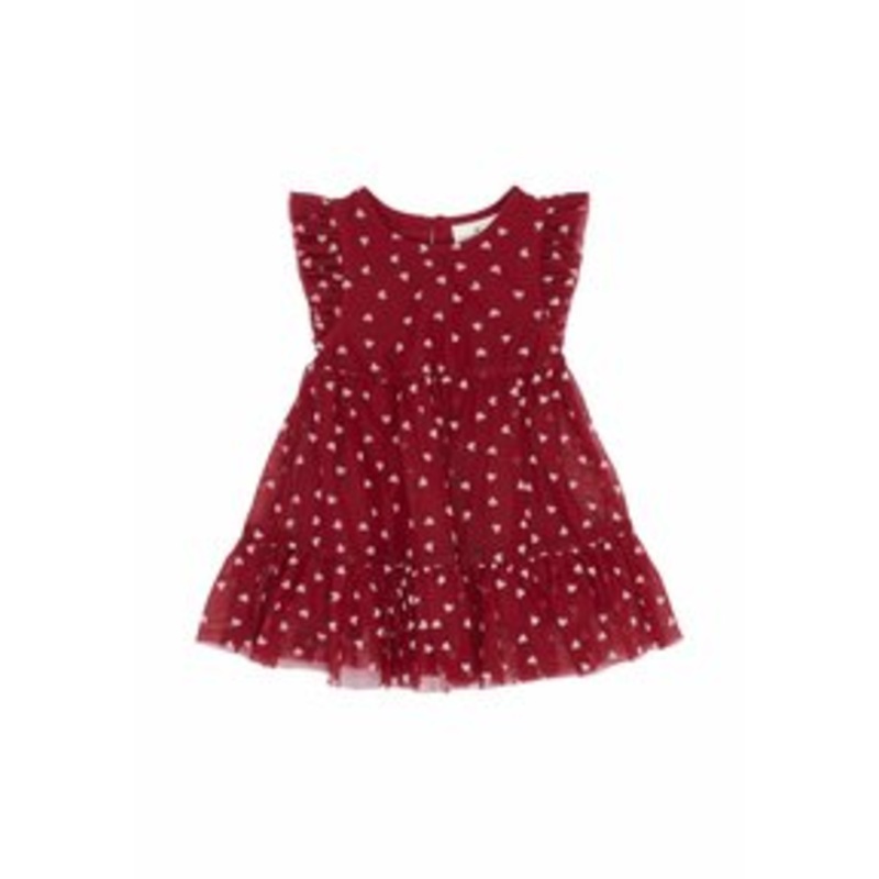 The New Siblings KAMMA – Freizeitkleid – ski patrol aop/rot