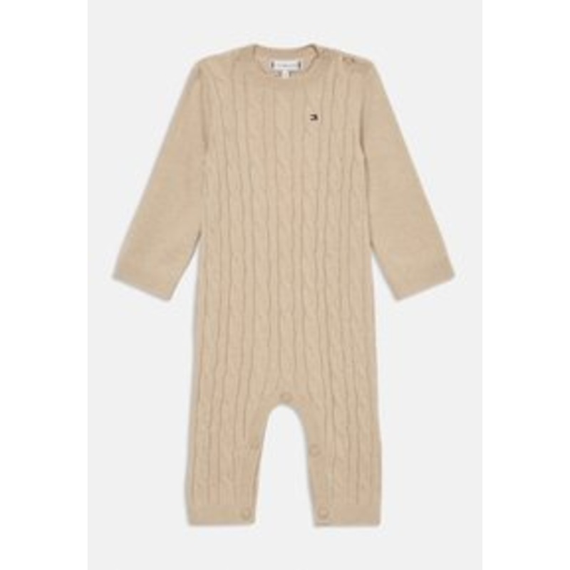 Tommy Hilfiger CABLE COVERALL UNISEX – Jumpsuit – gulf sand/beige