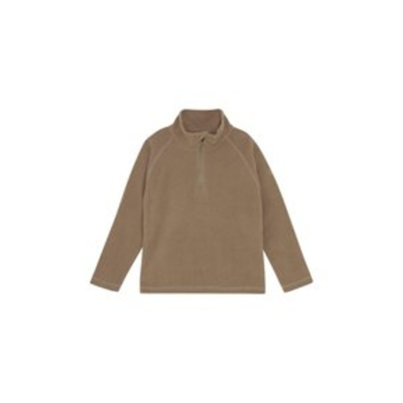 Color Kids Fleecepullover – fossil/beige