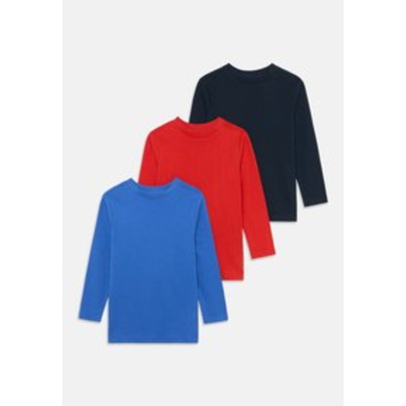 Friboo UNISEX 3 PACK  – Langarmshirt – light red/blue/dark blue/hellrot