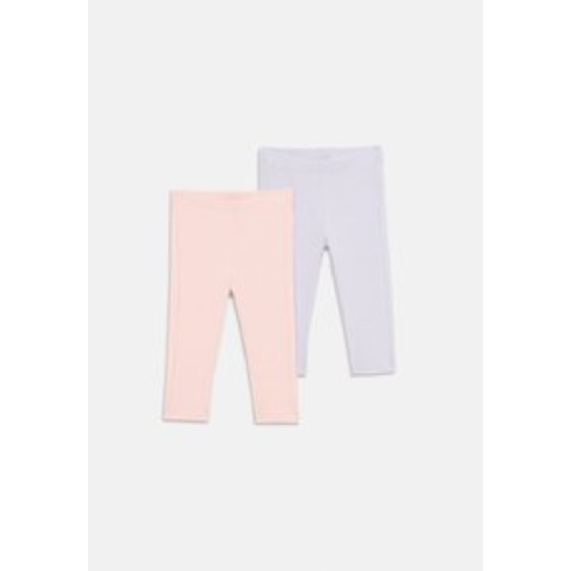 Lindex BASIC UNISEX 2 PACK  – Leggings – Hosen – light dusty pink/pink