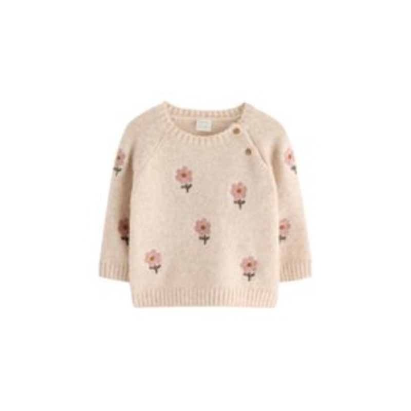 Lindex Strickpullover – light beige melange/beige-meliert