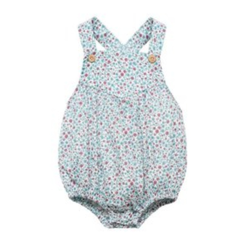 Mango Kids FLOWER PRINT ROMPER BABY TODDLER – Jumpsuit – off-white/offwhite