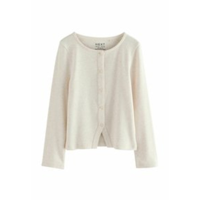 Next REGULAR FIT – LONG SLEEVE – Strickjacke – oatmeal/beige