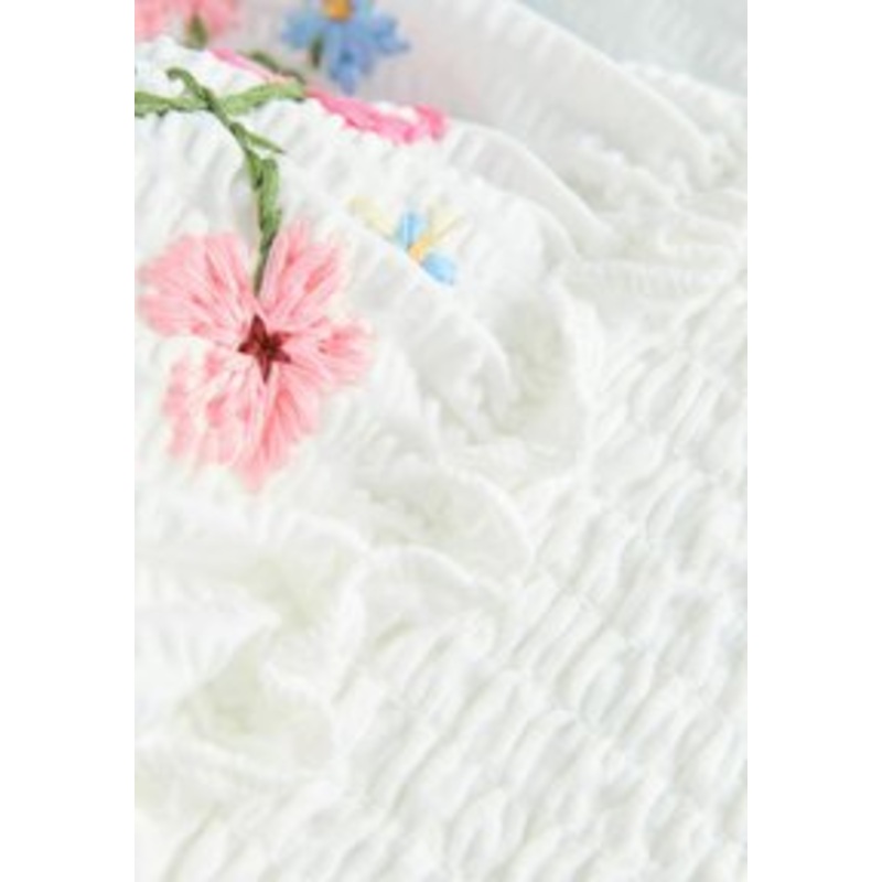 Next RUFFLE EMBROIDERED SET – Bikini – white/wei