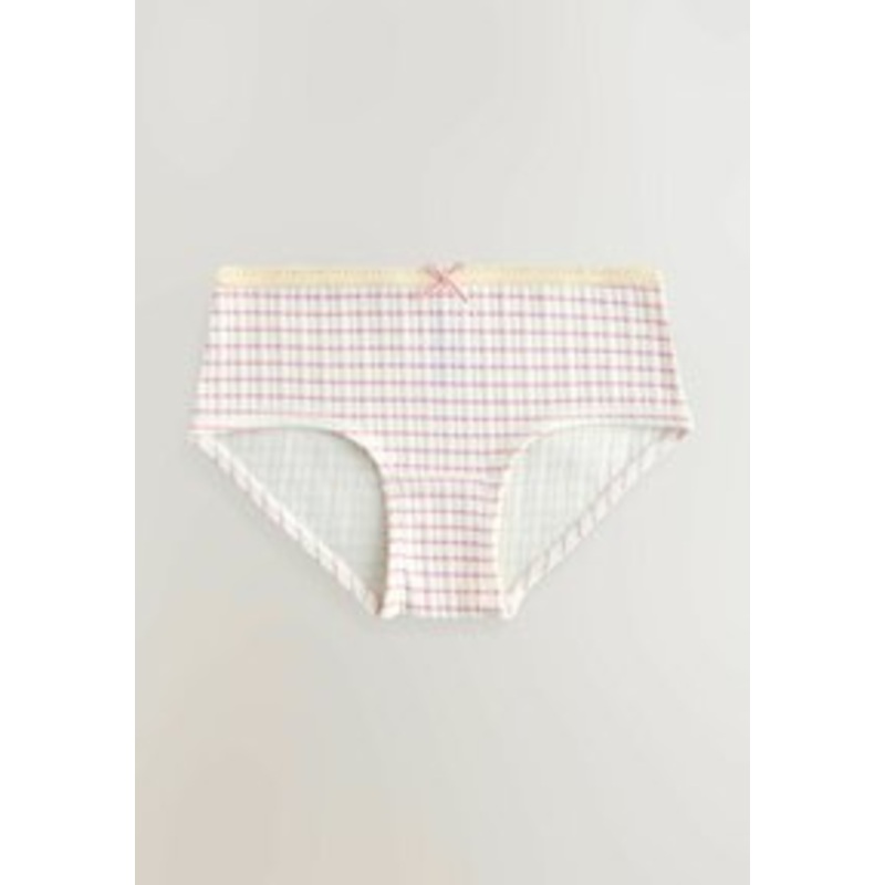 Next TEXTURE HIPSTERS 5 PACK – Slip – stripe pink/pink