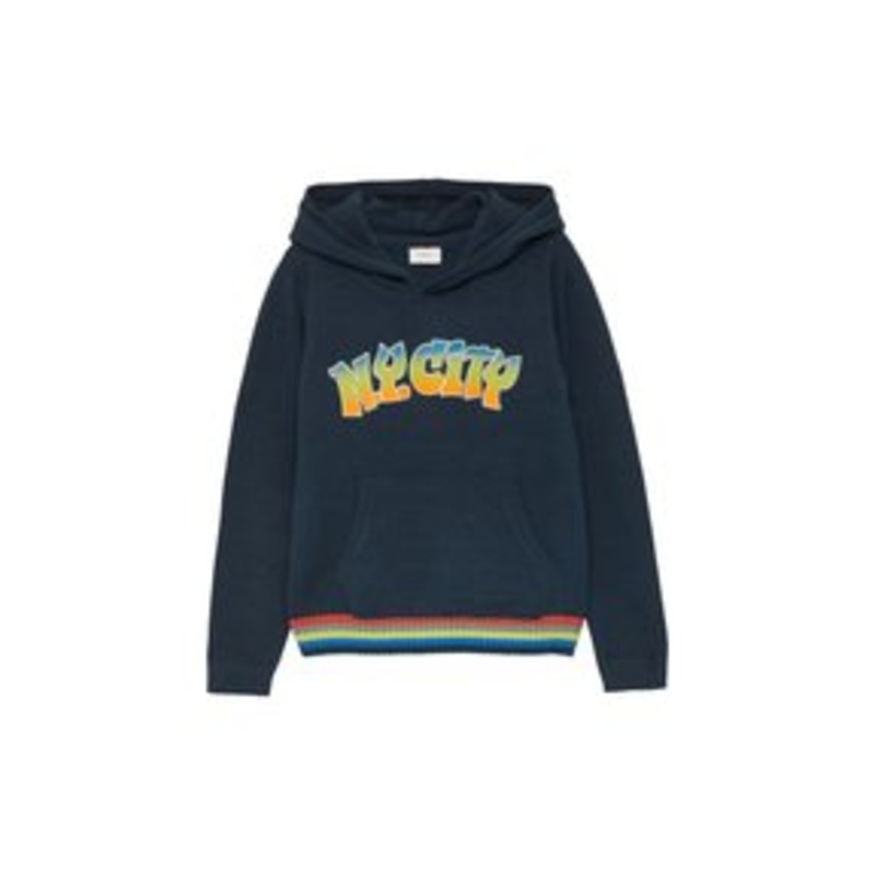 s.Oliver MIT FRONT – Kapuzenpullover – navy/dunkelblau