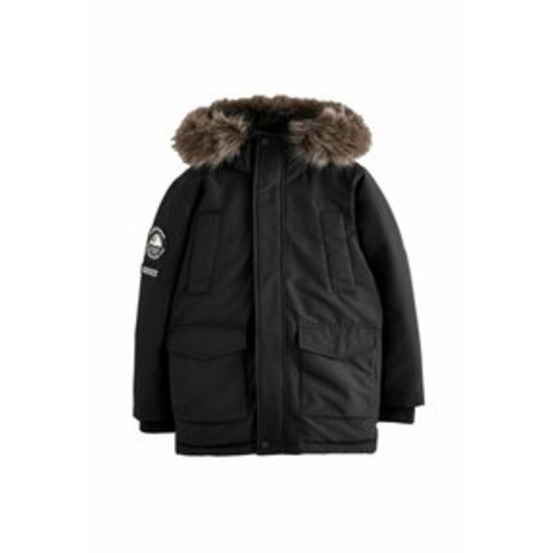 Superdry & Co REGULAR FIT – EVEREST – Wintermantel – black/schwarz