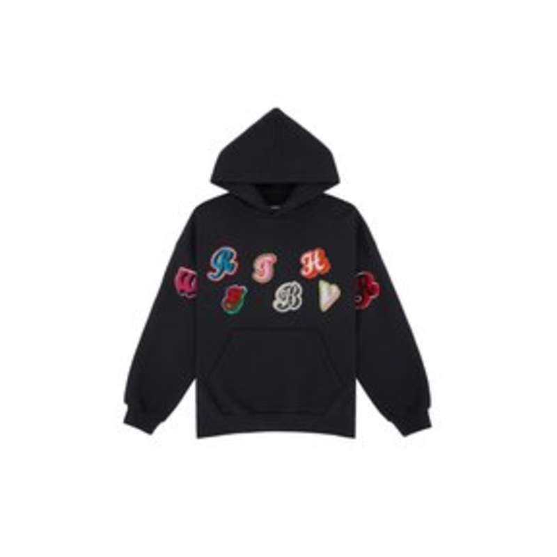 WRSTBHVR FLOYD – Kapuzenpullover – jet black/mehrfarbig