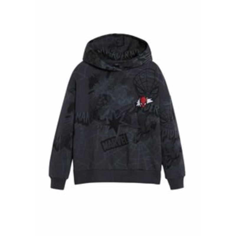 Desigual Kapuzenpullover – black dark grey/schwarz