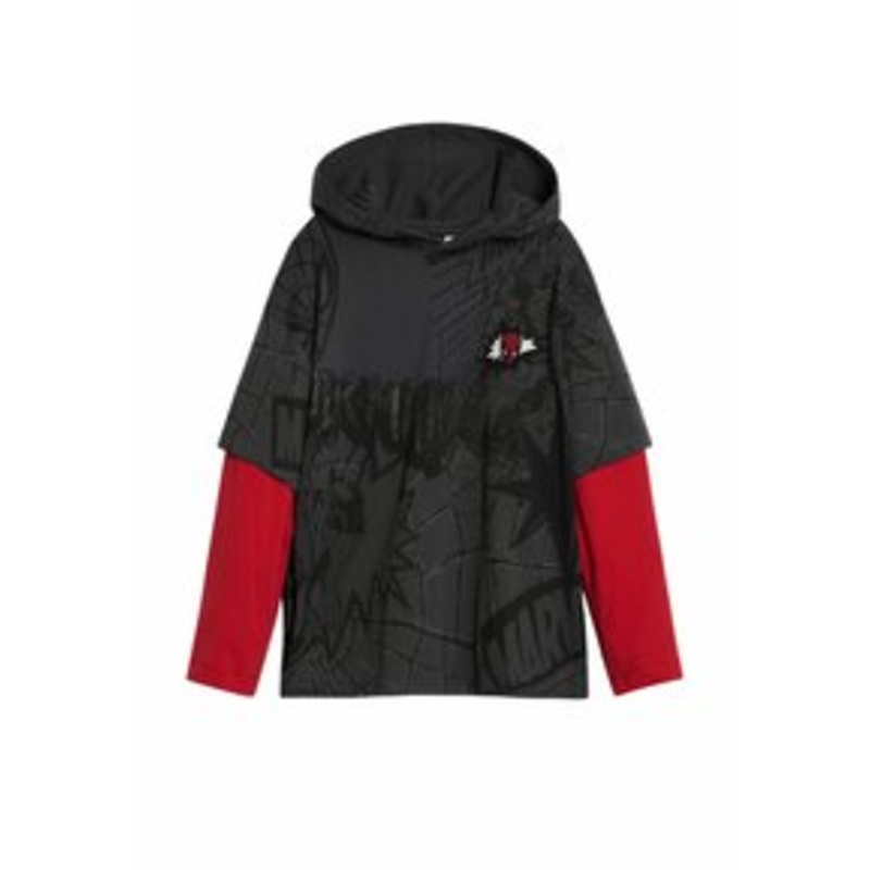 Desigual SPIDERMAN  – Kapuzenpullover – multi coloured/schwarz