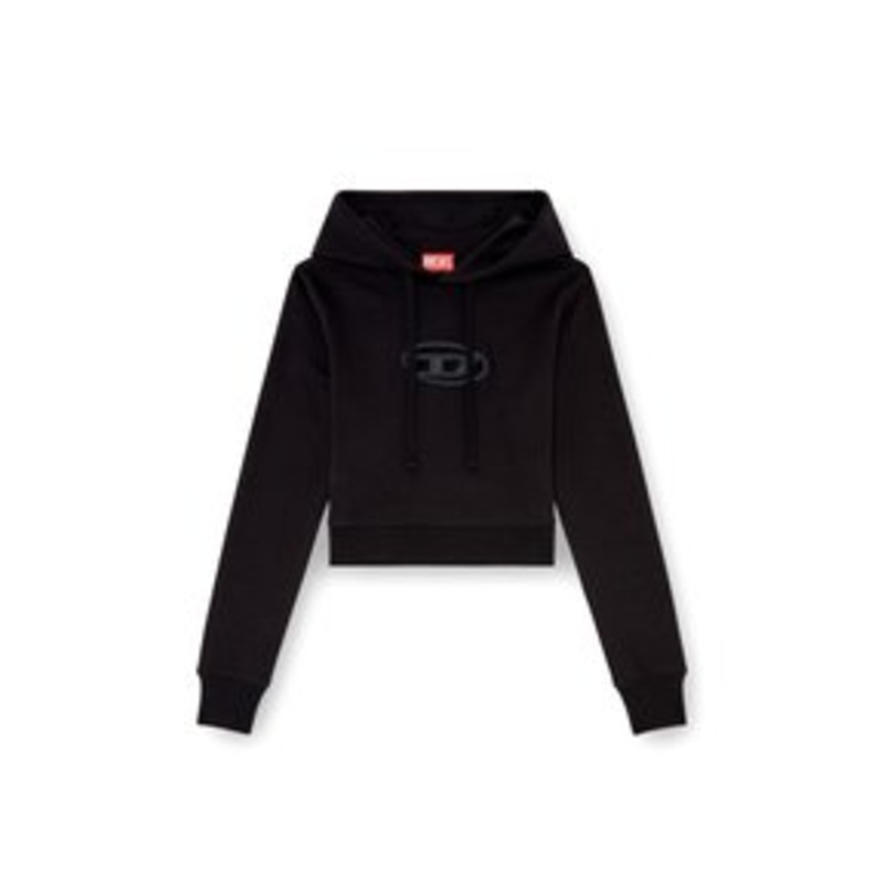 Diesel Kapuzenpullover – black/schwarz