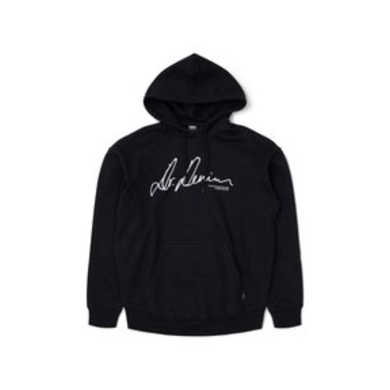 Dr.Denim DAMIEN  – Kapuzenpullover – black script/schwarz