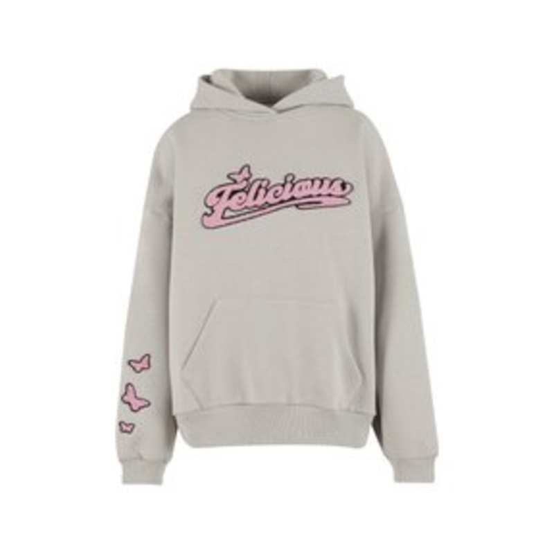 FELICIOUS SOFT – Kapuzenpullover – grey/grau