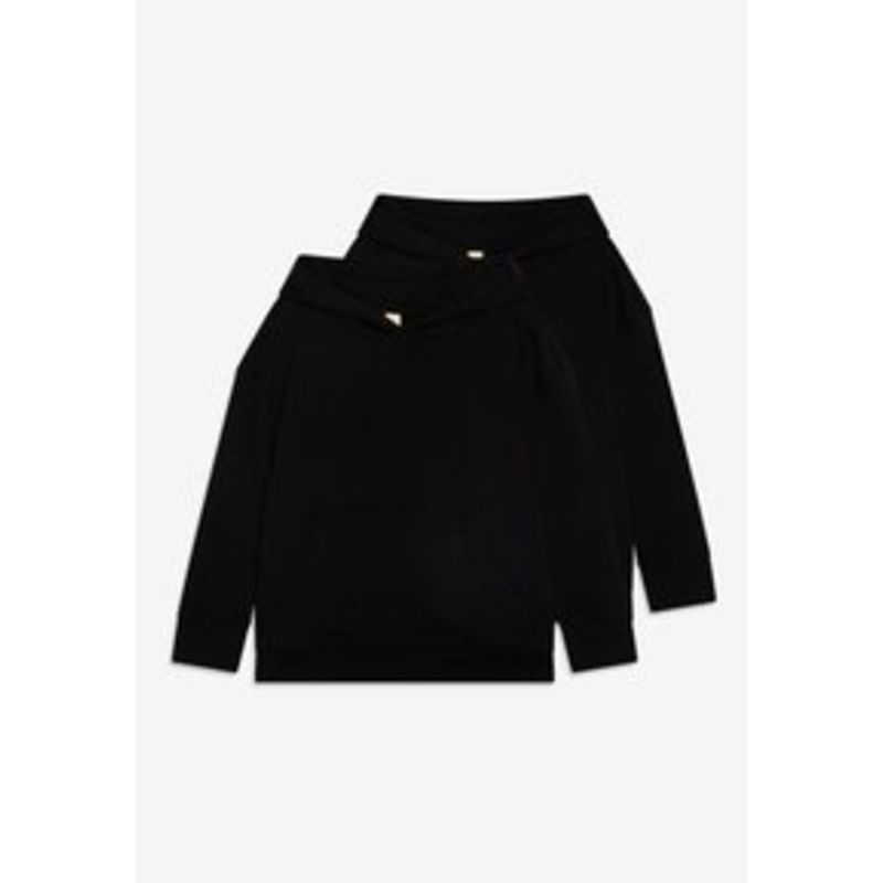 Friboo UNISEX 2 PACK – Kapuzenpullover – black/schwarz