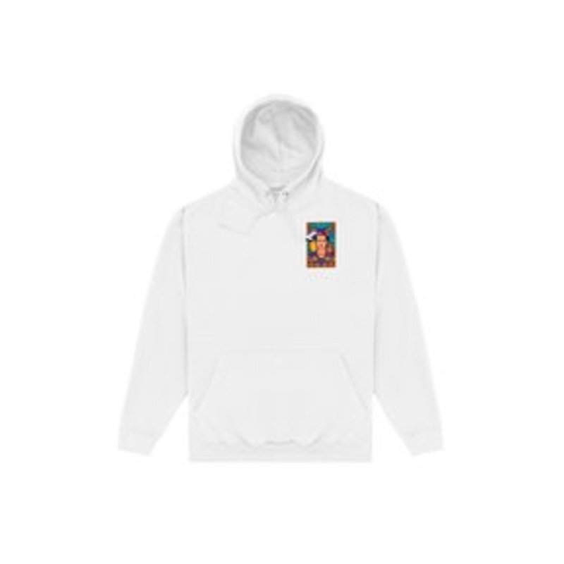 Henry Tiger Kapuzenpullover – arctic white/wei