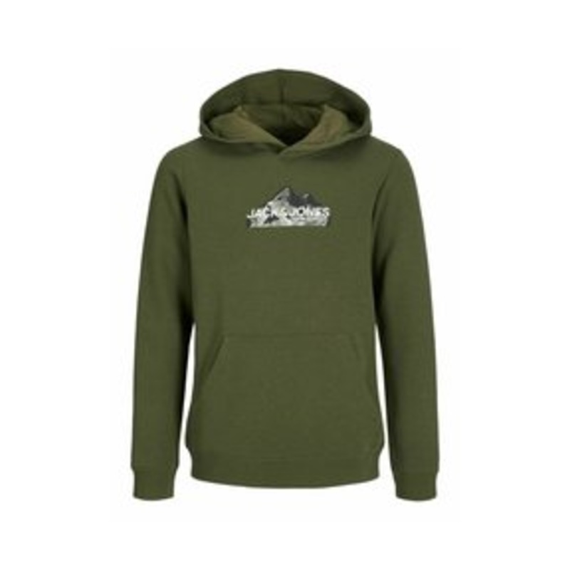 Jack & Jones Junior LOGO MINI – Kapuzenpullover – cypress/dunkelgrn