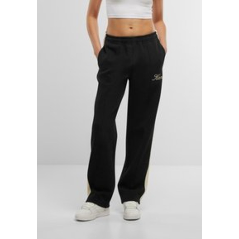 Karl Kani SCRIPT SIDESTRIPE  – Jogginghose – black vanilla/schwarz