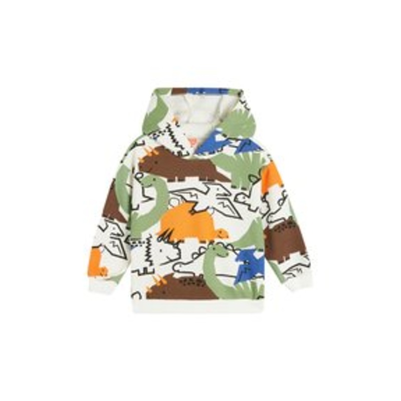 Koton PRINTED  – Kapuzenpullover – white/wei