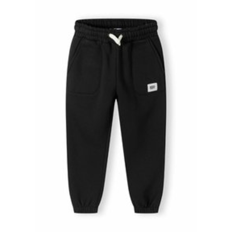 MINOTI JOGGERS WITH BADGE – Jogginghose – black/schwarz