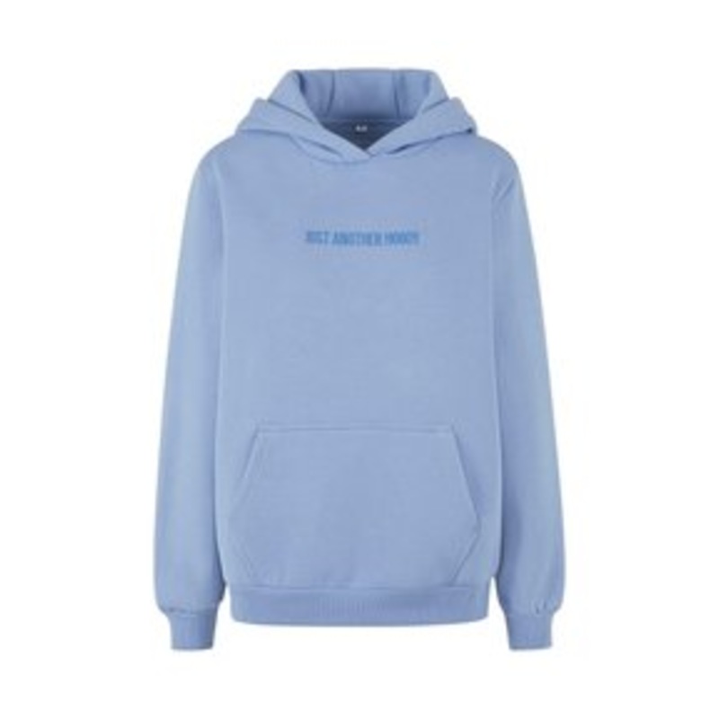 Mister Tee JUST ANOTHER EMB FLUFFY – Kapuzenpullover – powderblue/blau
