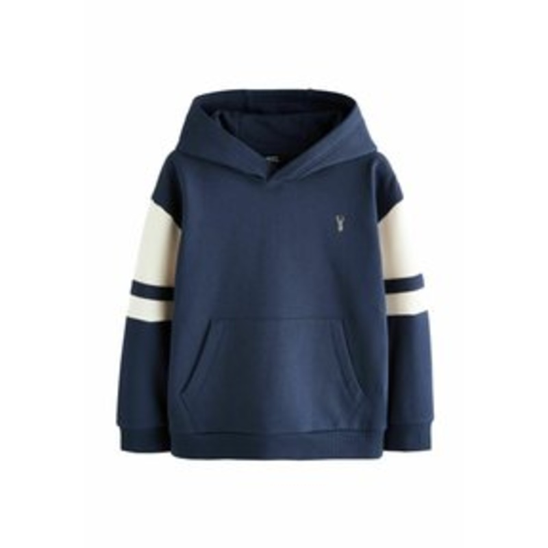Next COLOURBLOCK – Kapuzenpullover – navy blue cream/blau