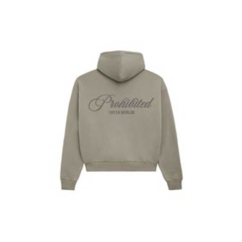 PROHIBITED Kapuzenpullover – grey/grau