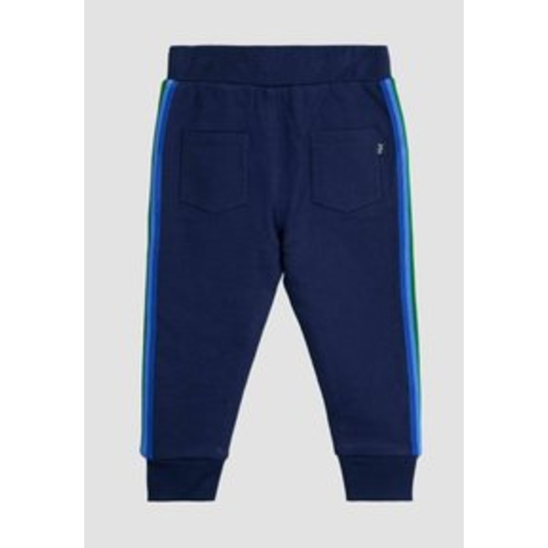 JoJo Maman Bb REGULAR FIT – PET IN POCKET JOGGERS  . – Jogginghose – navy blue dragon/blau