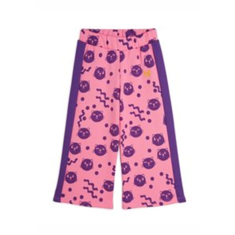 Mini Rodini SQUIGGLY CATS UNISEX – Jogginghose – pink