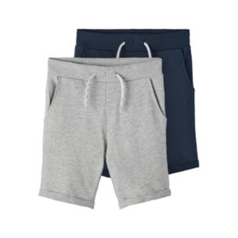 Name it NKMVERMO 2 PACK – Jogginghose – grey melange/grau-meliert