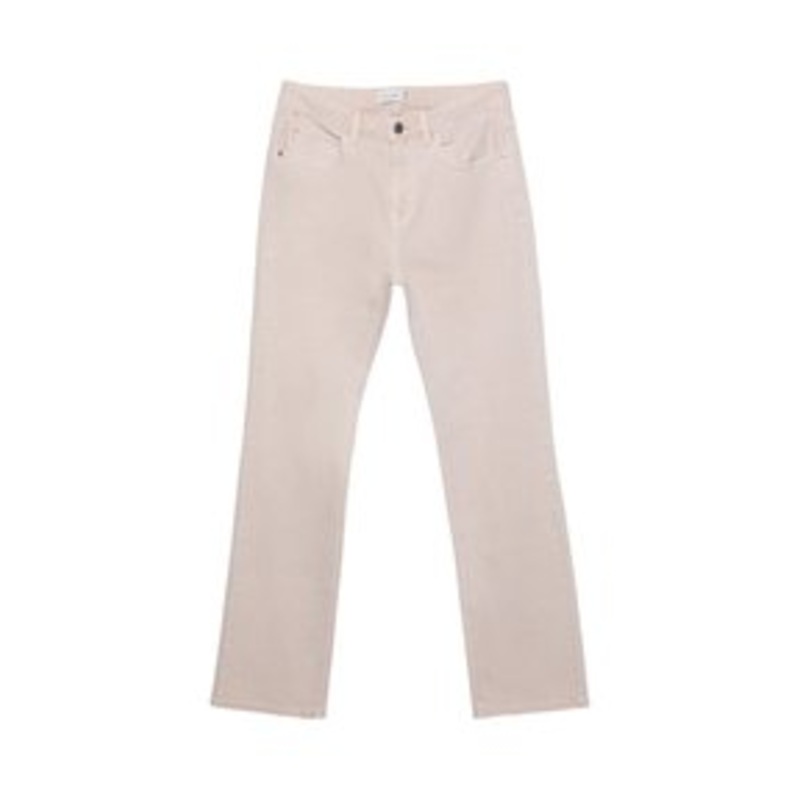 Stradivarius D98 – Jeans Straight Leg – mottled beige/beige-meliert