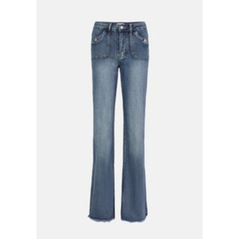 Even&Odd Tall Flared Jeans – blue/blau