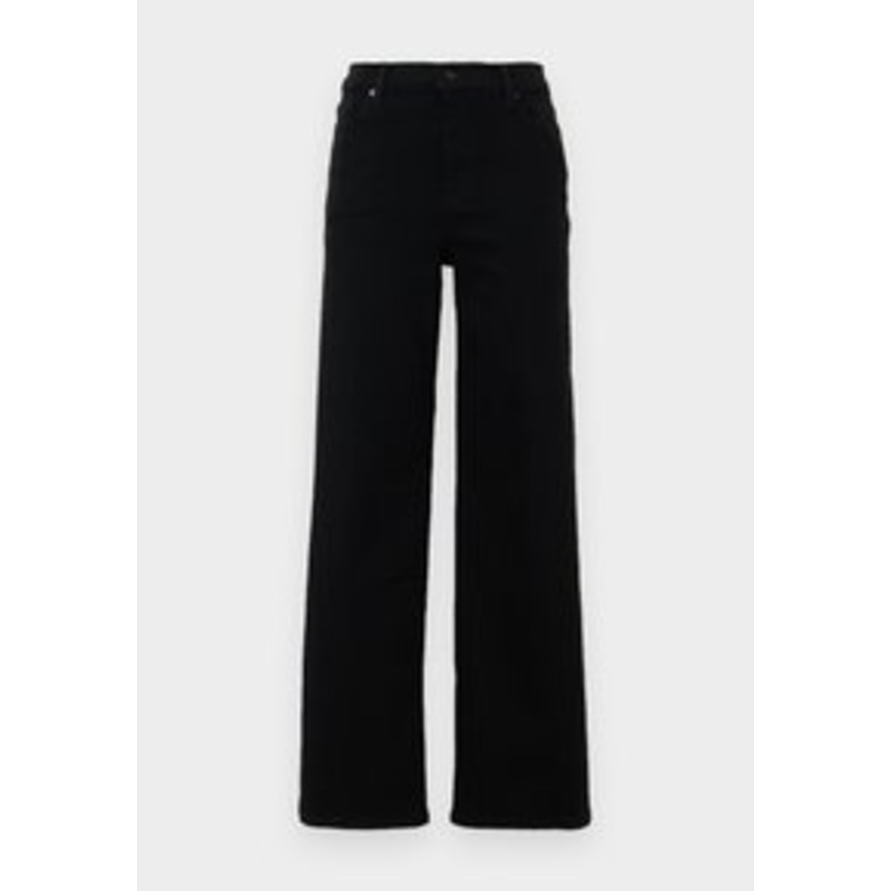 FRAME LE SLIM PALAZZO – Jeans Relaxed Fit – black/schwarz