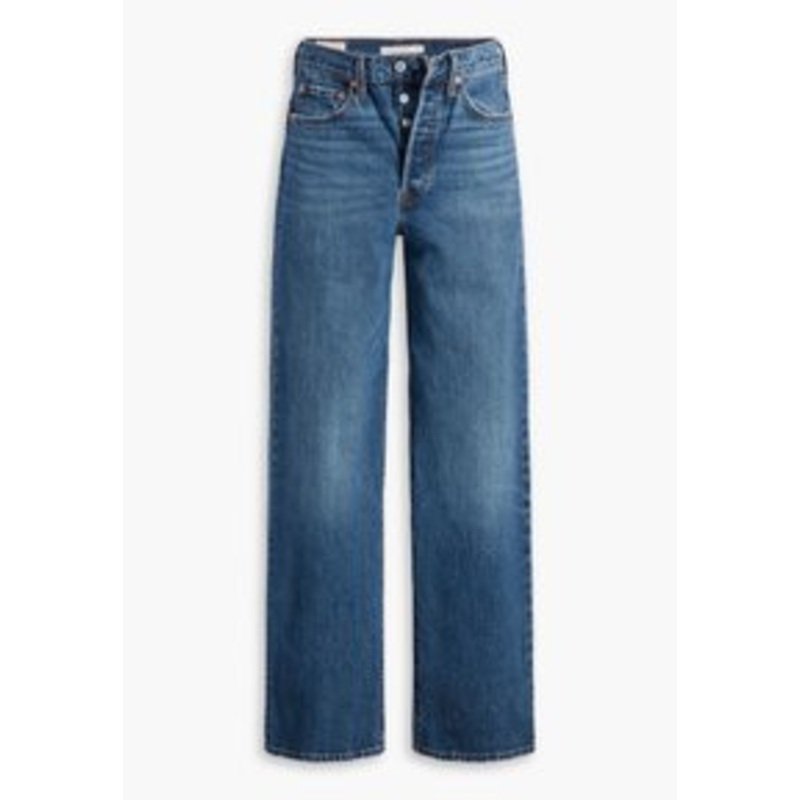 Levi’s RIBCAGE FULL LENGTH – Jeans Straight Leg – valley view/blue denim