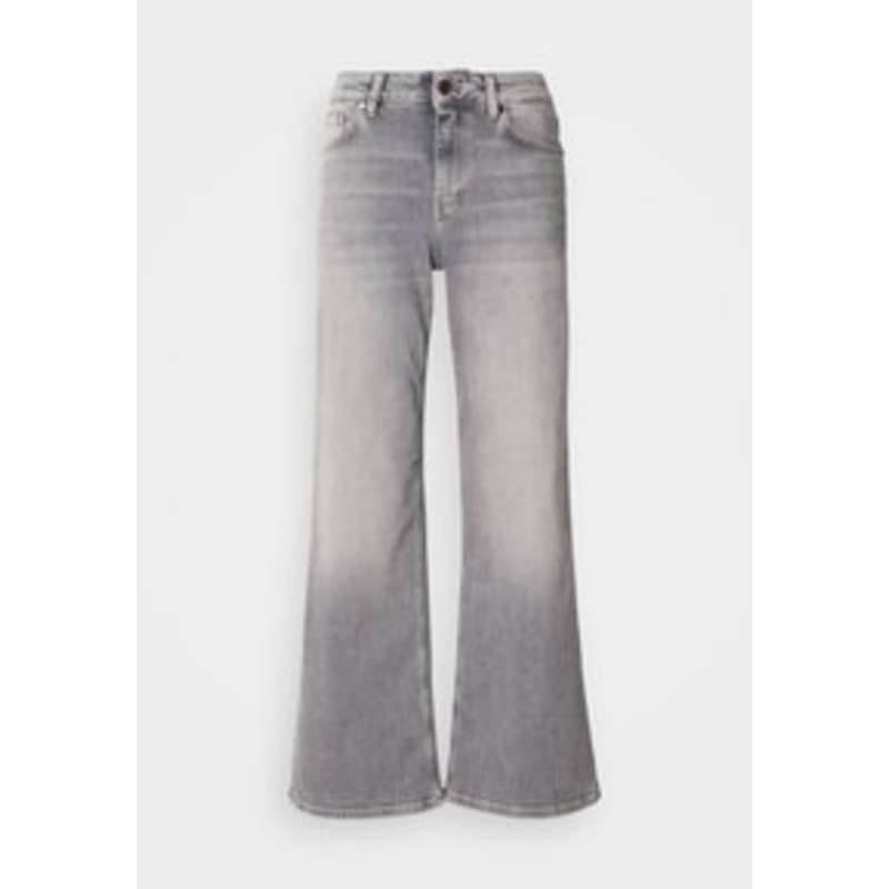 Mos Mosh HERA – Flared Jeans – grey/grey denim