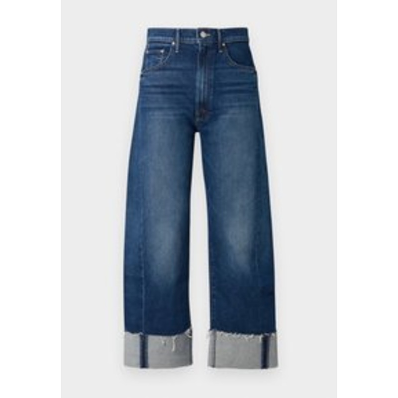 Mother THE HALF PIPE ANKLE CUFF FRAY SUPERIOR – Jeans Relaxed Fit – blue/blau