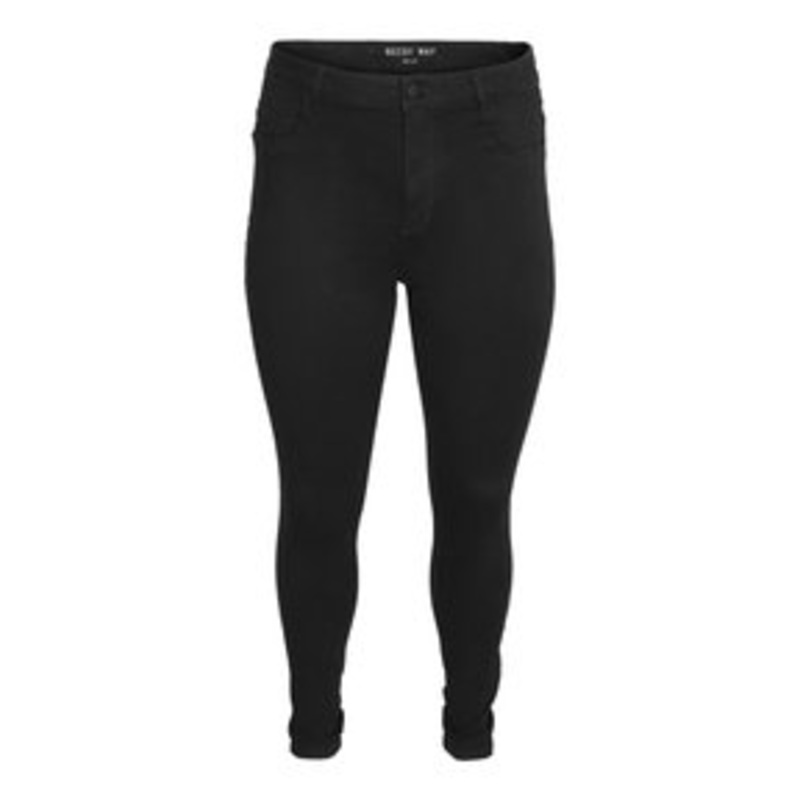 Noisy May NMCALLIE SKINNY JEANS  – Jeggings – black denim/blue denim