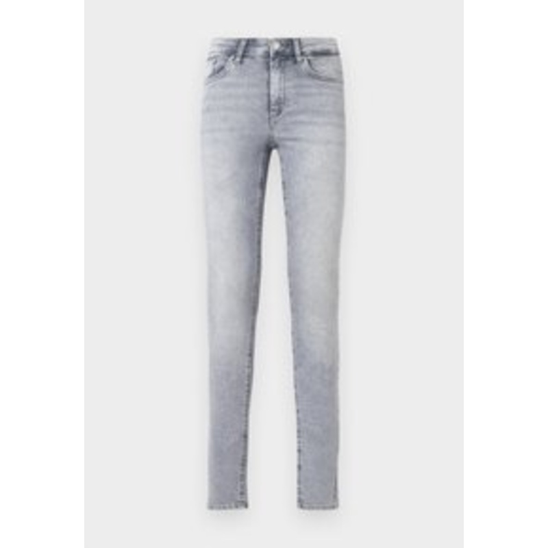 ONLY ONLBLUSH MID WAIST – Jeans Skinny Fit – grey denim