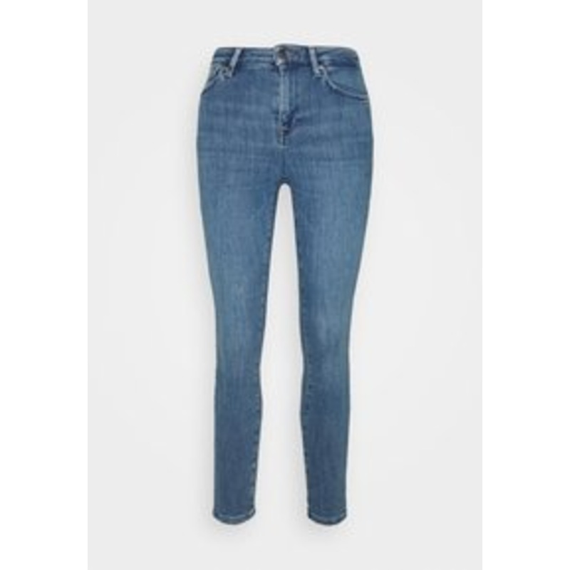 ONLY Petite ONLPOWER PUSH UP  – Jeans Skinny Fit – blue denim