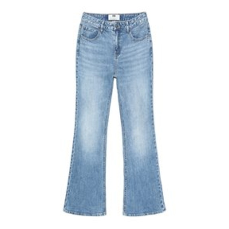 Stradivarius COMFORT – Flared Jeans – stone blue denim/stone-blue denim