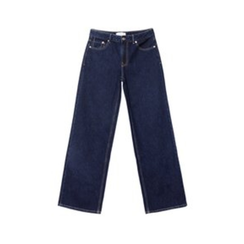 Stradivarius D91 – Jeans Straight Leg – used denim