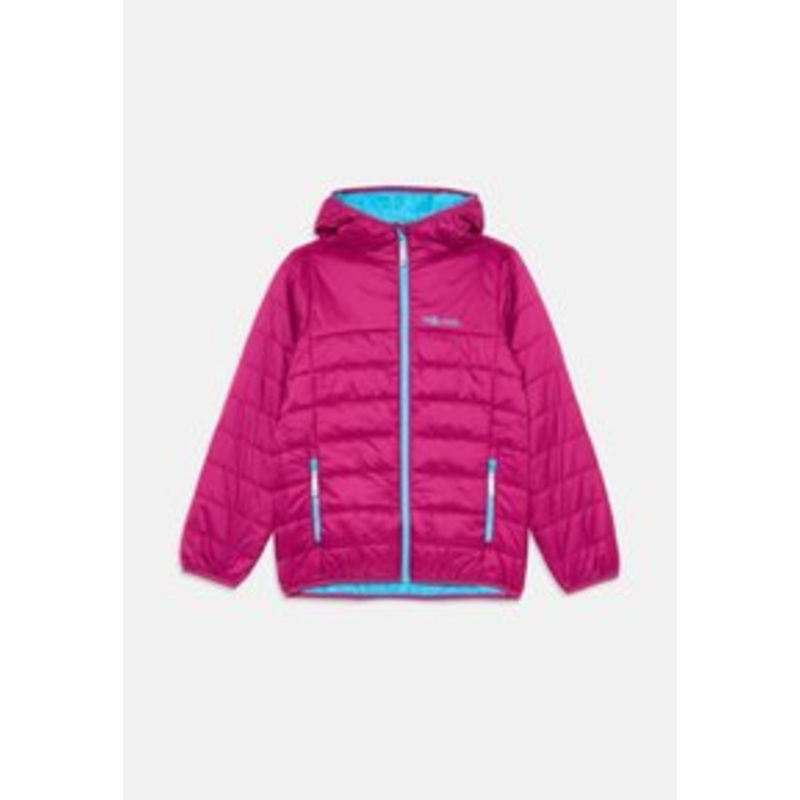 TROLLKIDS EIKEFJORD JACKET UNISEX – Outdoorjacke – bright berry/lagoon blue/beere
