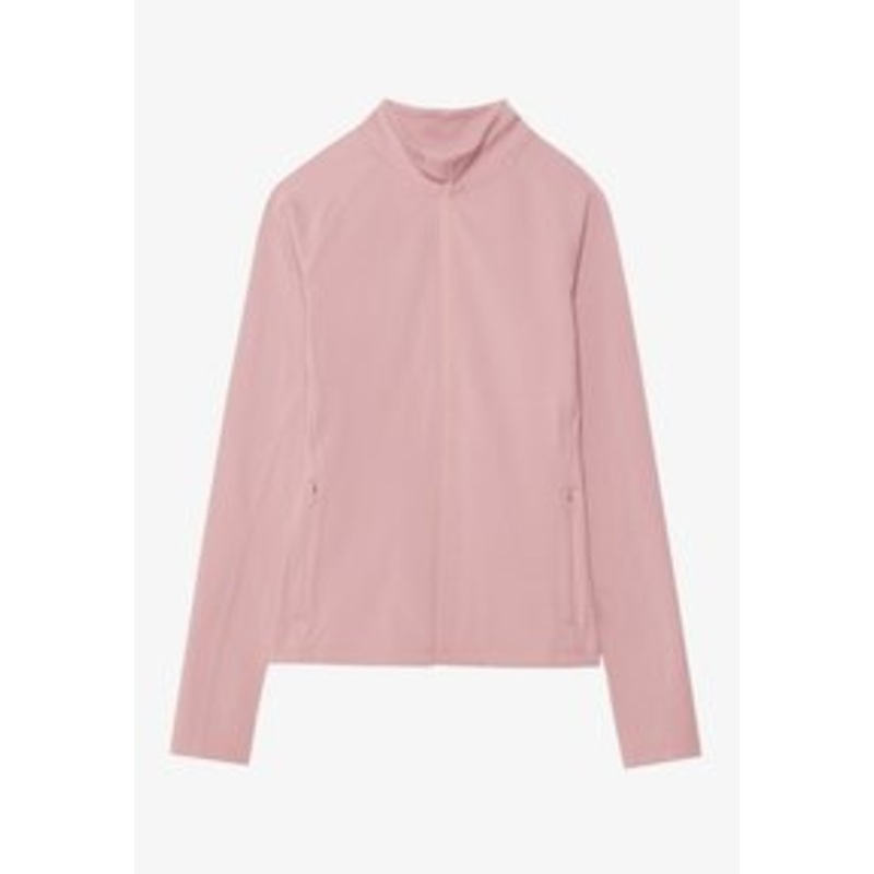 Even&Odd active FITTED TRAINING JACKET WITH FULL ZIP AND POCKETS – Trainingsjacke – mauve