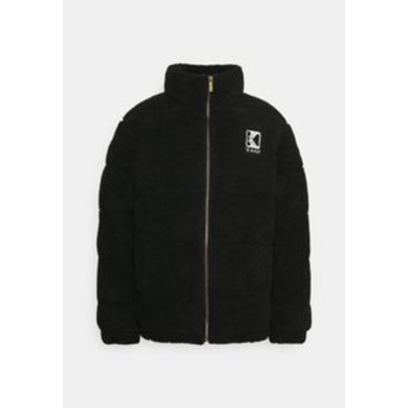 Karl Kani RETRO TEDDY PUFFER JACKET UNISEX – Winterjacke – black/schwarz