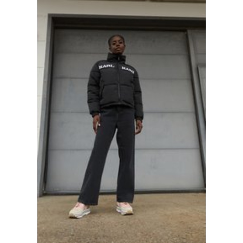 Karl Kani RETRO ESSENTIAL PUFFER JACKET – Winterjacke – black/schwarz