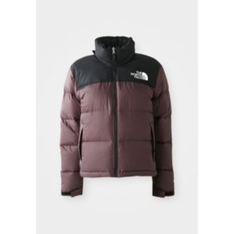 The North Face RETRO NUPTSE JACKET – Daunenjacke – tawny quartz/black/braun